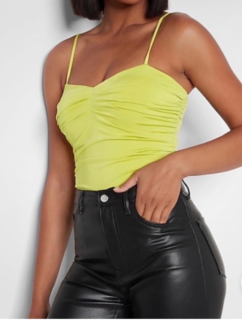 Express Ruched Bodysuit - Picture 3 of 8